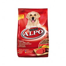 อาหารสุนัขแบบเม็ด ALPO Adult - รสเนื้อวัว ตับ และผัก ขนาด 10 กิโลกรัม